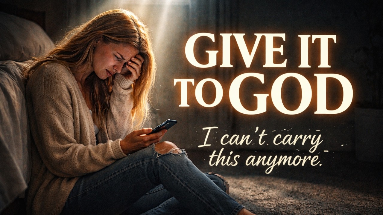 Give It To God | Casting All Your Anxiety on Him (Christian Worship Song)
