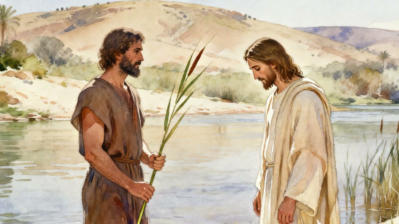 Jesús se pone en tu lugar / San Mateo 3, 13-17 / Evangelio 11 de enero de 2026