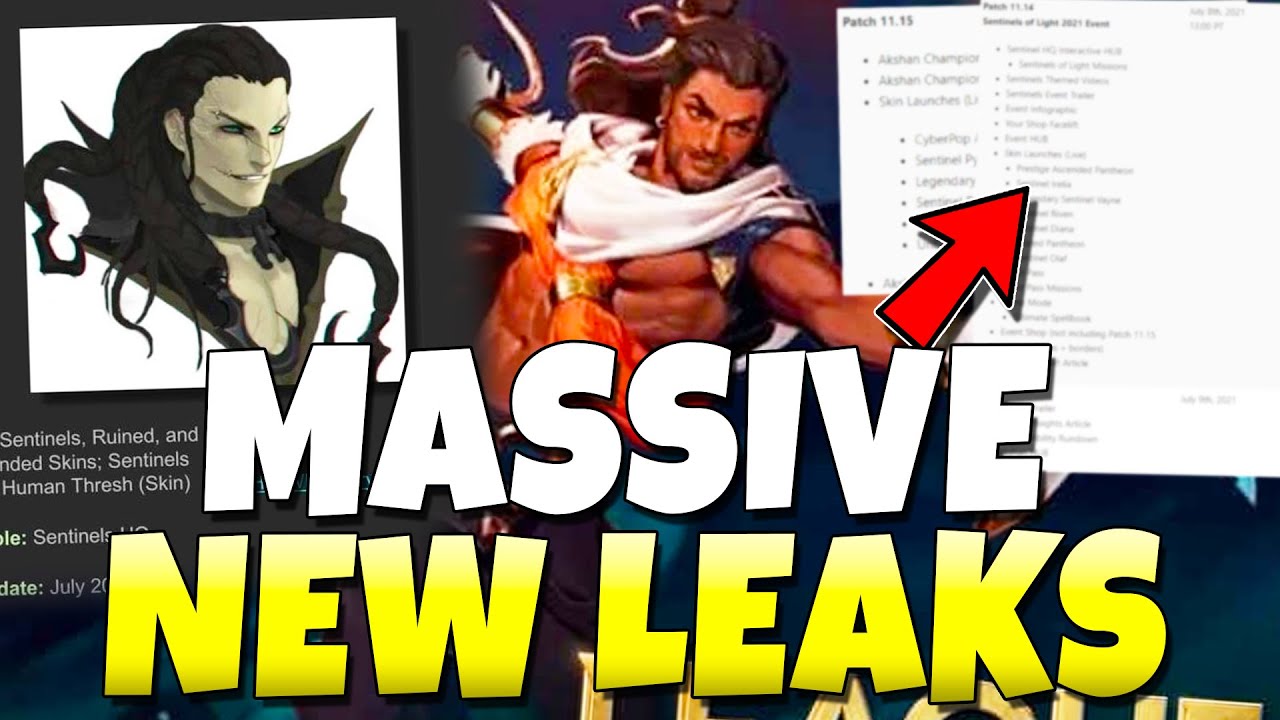 MASSIVE NEW LEAKS!!!