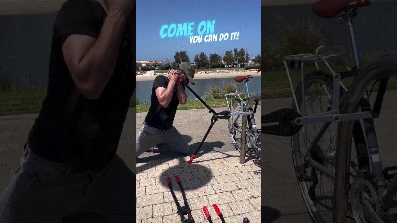 Strongest Bike Lock for Anti-Theft #shorts #bike #security #gadgets #seatylock