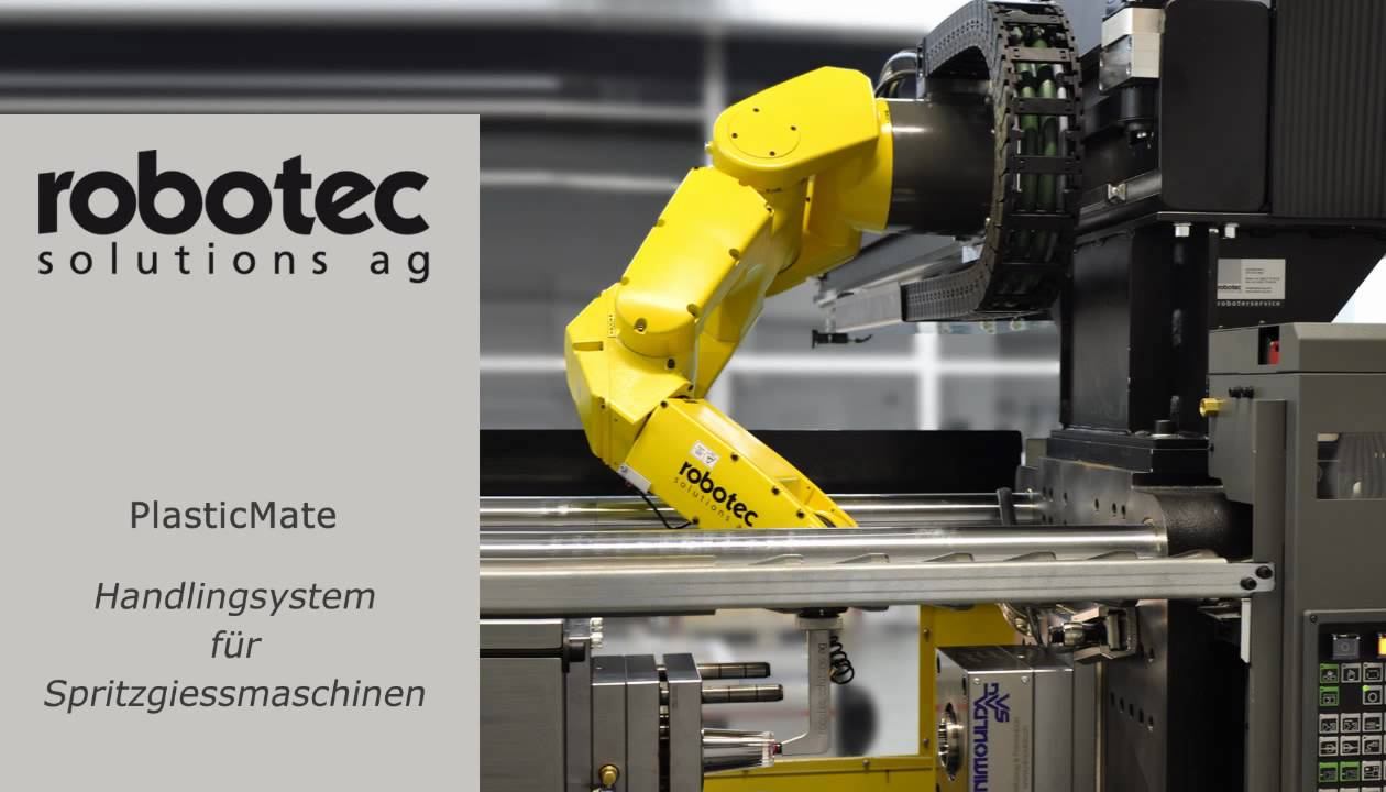 Robotec Solutions AG - Handling f&uuml;r Spritzgiessmaschinen