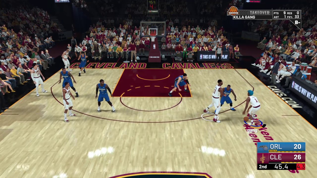 NBA 2K19 ankle breakers