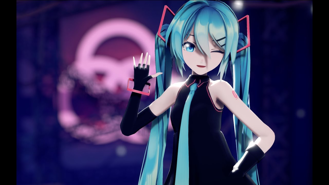 【VOCALOID MMD/4K/60FPS】Hatsune Miku【Cynical Night Plan】