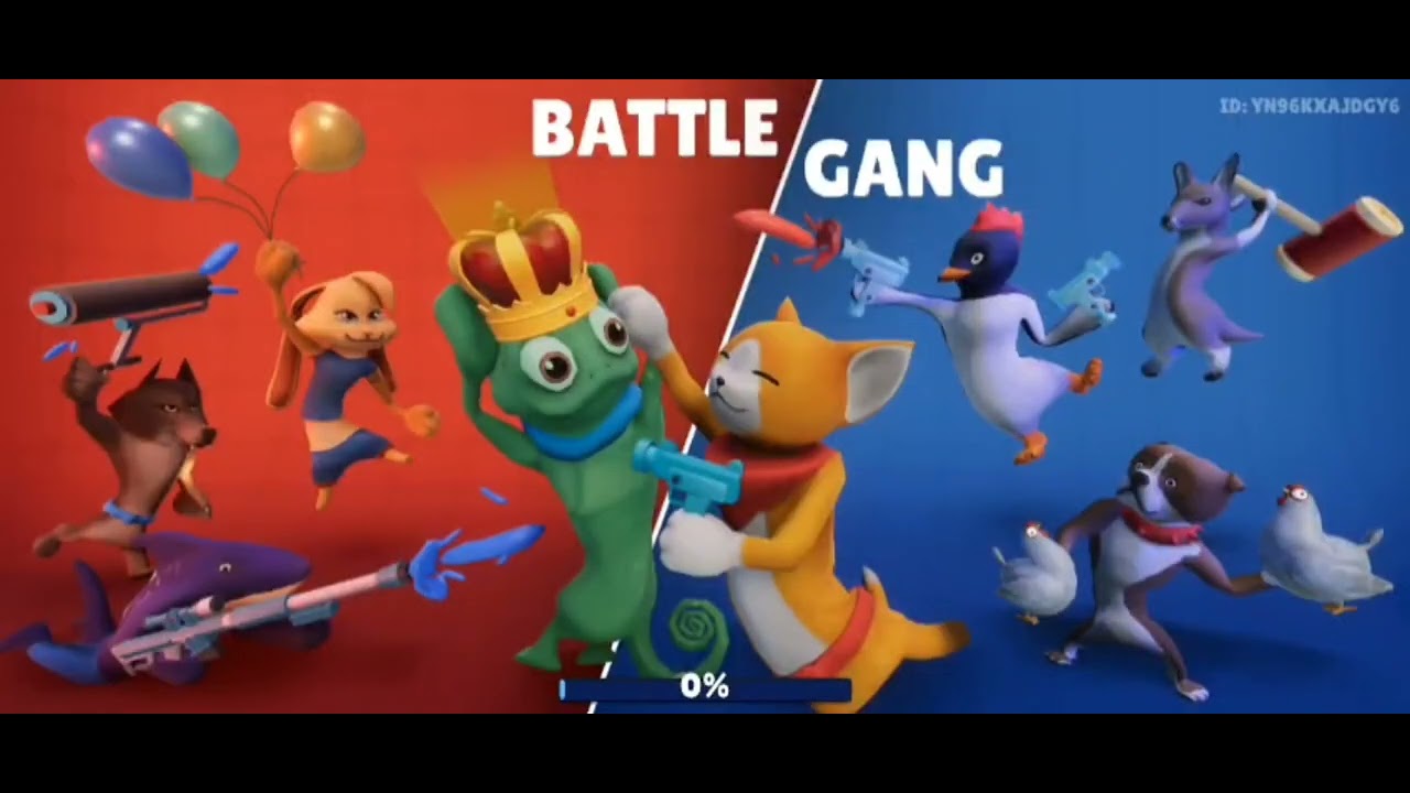 Playing battle gang 3v3 #battlegang#3v3 #kimuragames