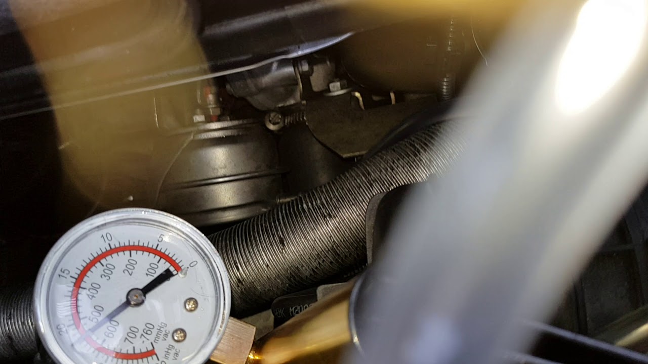 2001 BMW E46 M47 320D 136HP vacuum and turbo reaction while running