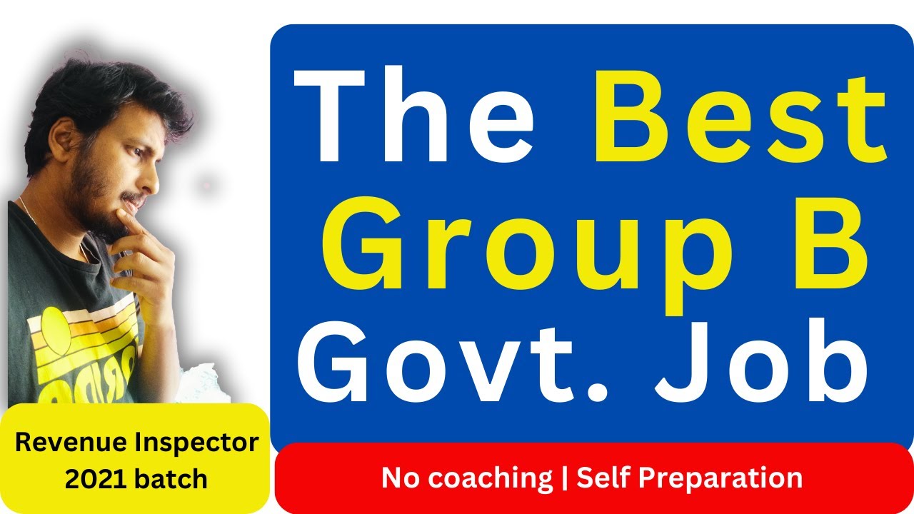 The Best Group B Government Job | Strategy | Analysis | Revenue Inspector | 2023