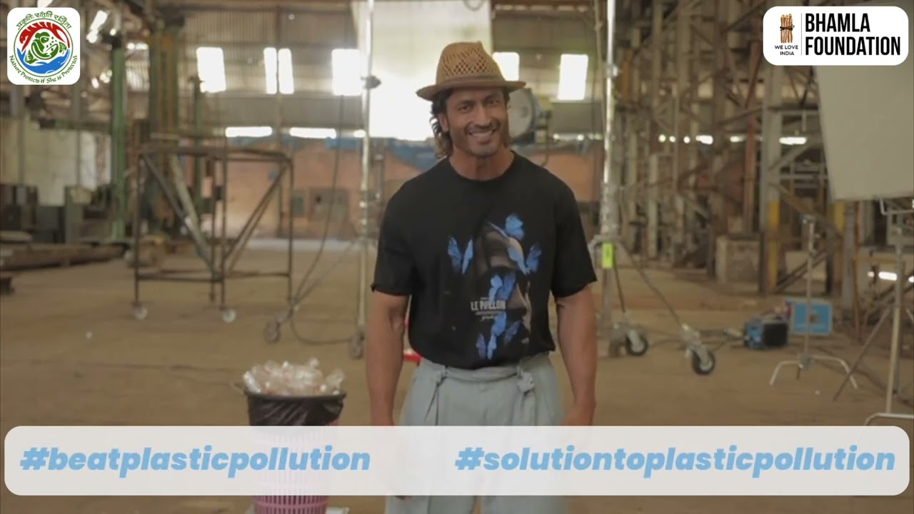 Vidyut Jammwal for Bhamla Foundation's #BeatPlasticPollution campaign #TikTikPlastic