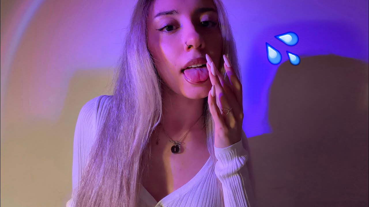 ASMR Spit painting You (Mouth Sounds & Personal Attention)