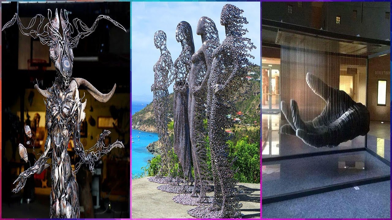Amazing Metal Sculptures That Will Blowing Your Mind | Artwork With Scrap Metal Compilation
