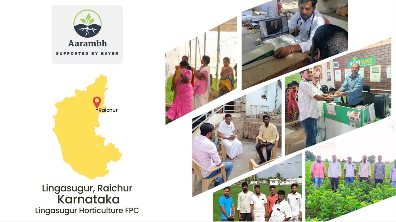 Arya & Bayer's Impact on Lingasugur Horticulture FPC: Free Soil Testing, Organic Seeds & Training