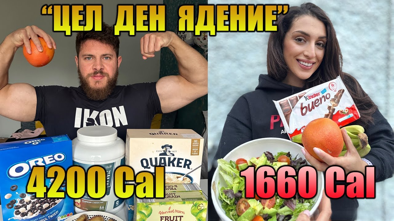 КАКВО ЯДЕМ ЗА РЕЛЕФ И МУСКУЛНА МАСА