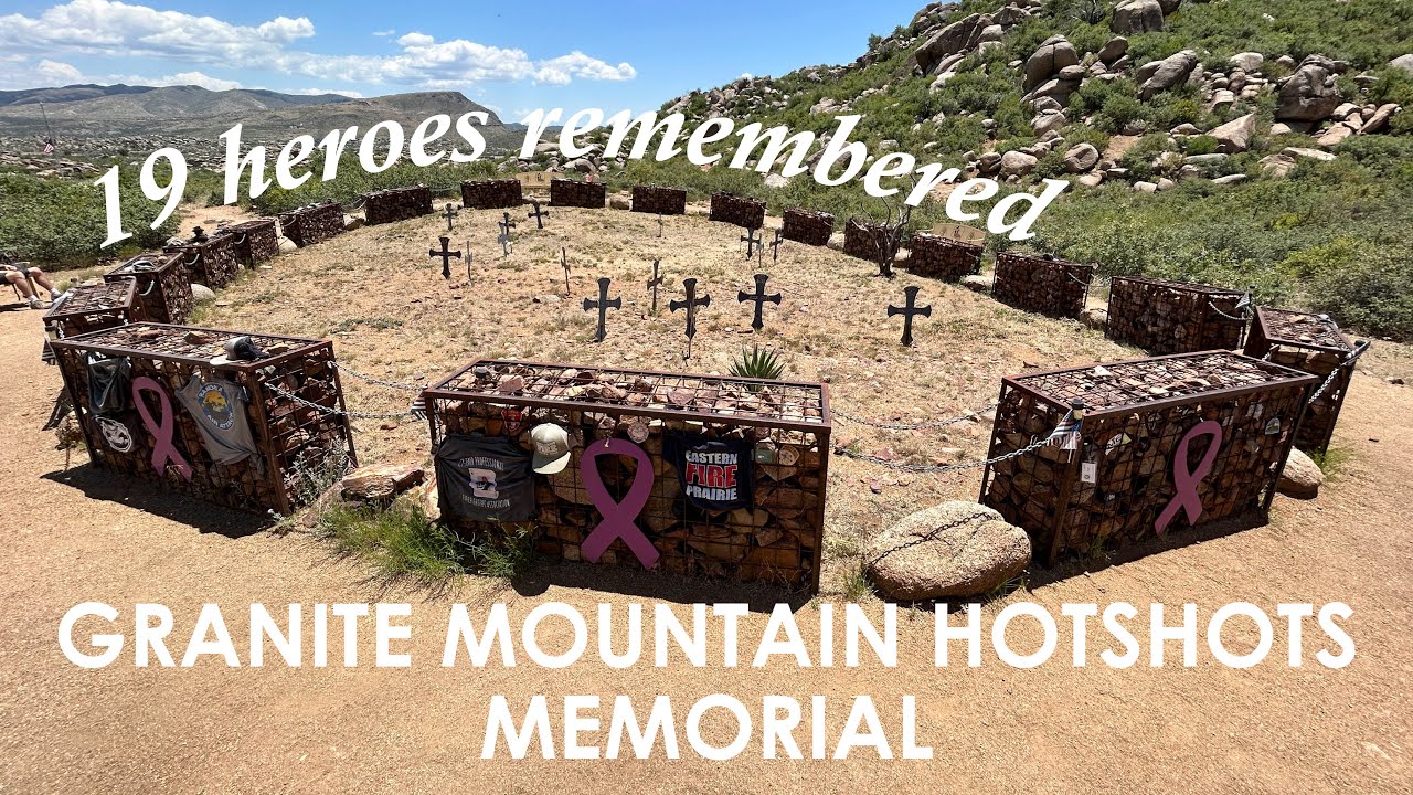 Granite Mountain Hotshots Memorial is a moving tribute to 19 firefighters who lost their lives there