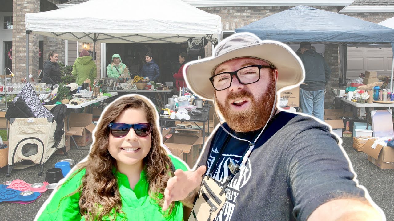 Furniture Hunting at Garage Sales!