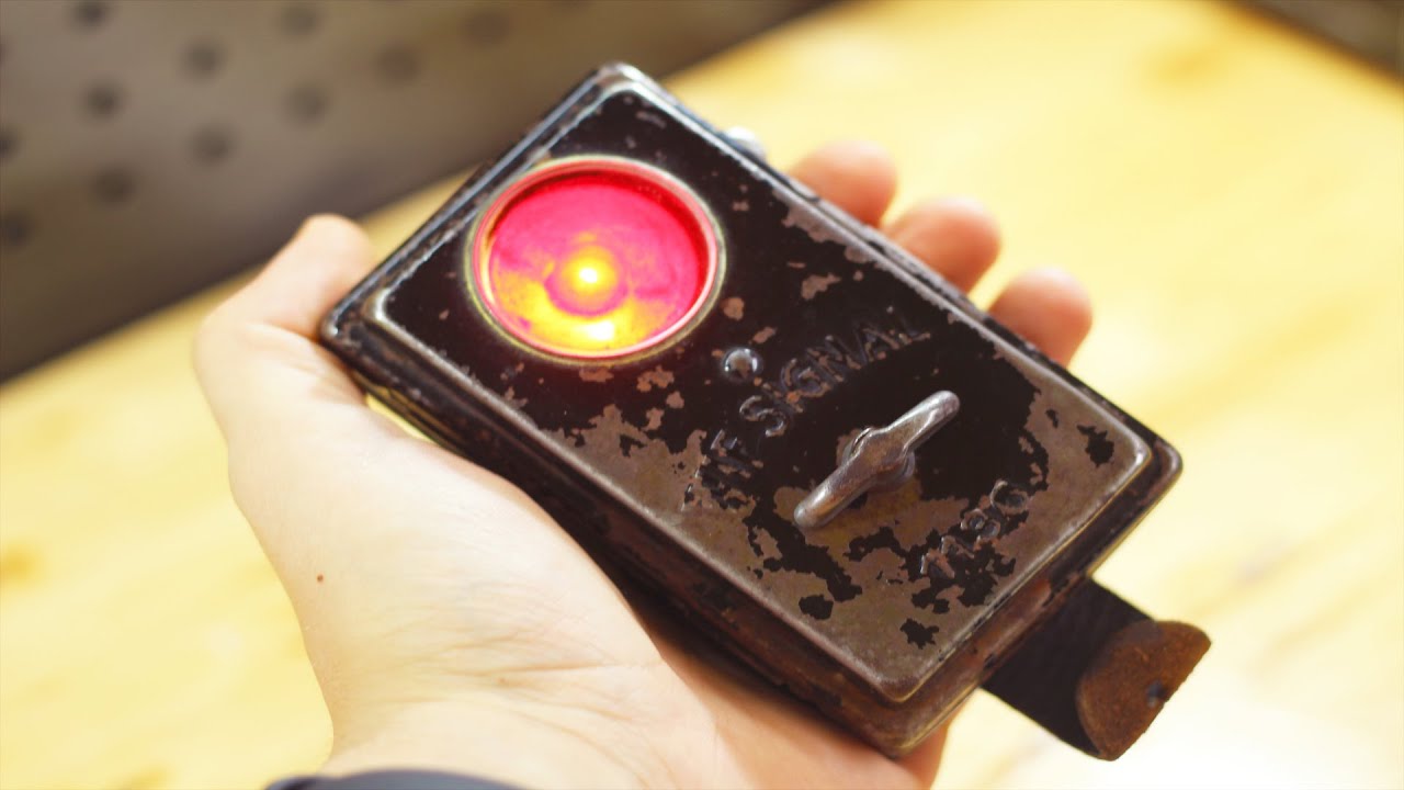 WW2 Flashlight WIF Signal Restoration