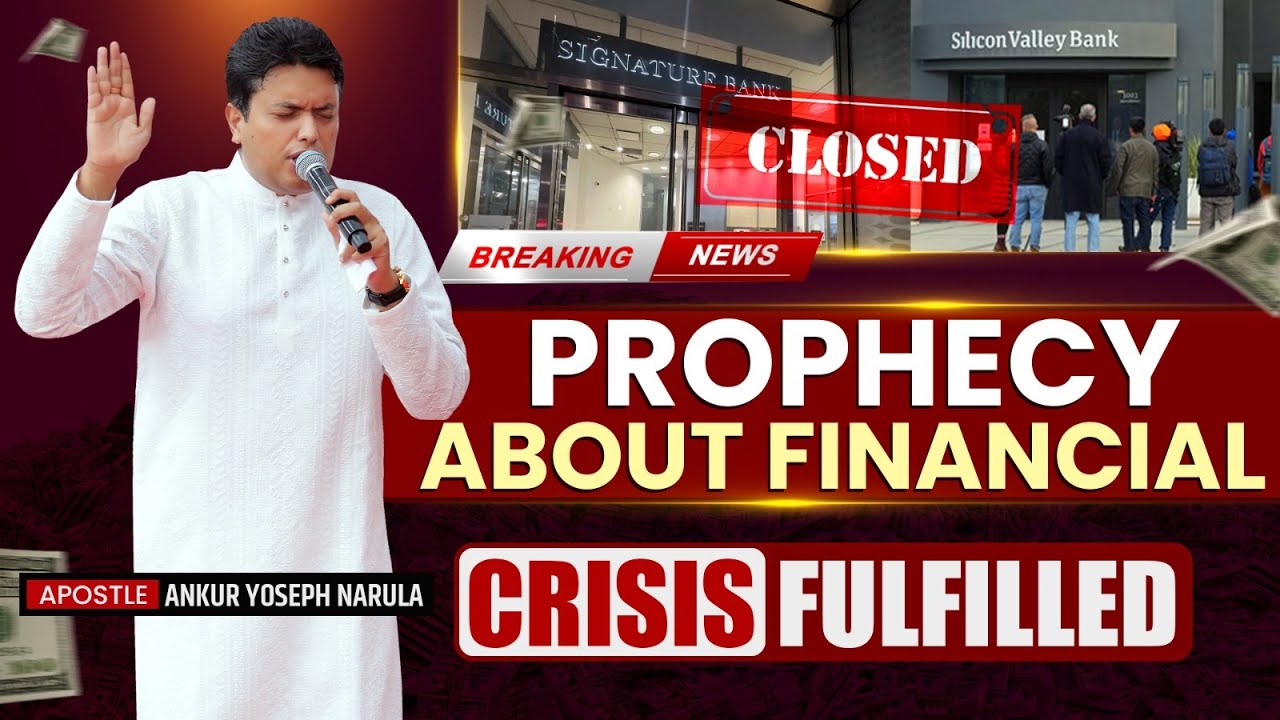FINANCIAL CRISIS | BIGGEST PROPHECY BY APOSTLE ANKUR YOSEPH NARULA | Ankur Narula Ministries
