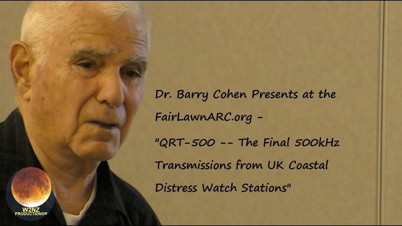 Barry Cohen K2JV: 