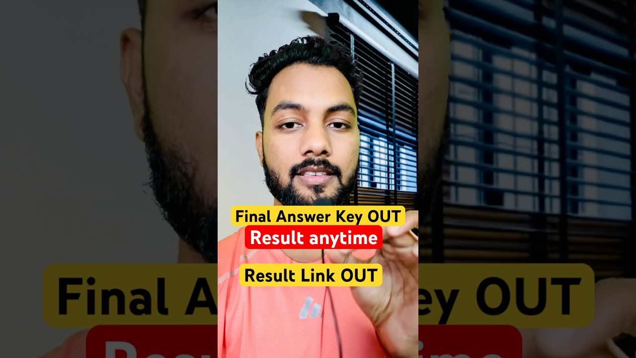 NTA Big News😍|Final Answer Key OUT|Jee Main 2026 Result Anytime Soon