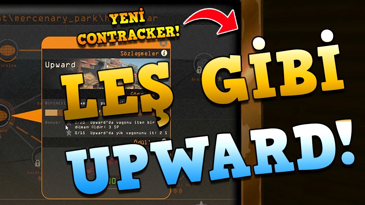 Lanetli UPWARD ve Kolay BADWATER!| TF2 Sözleşme Avı