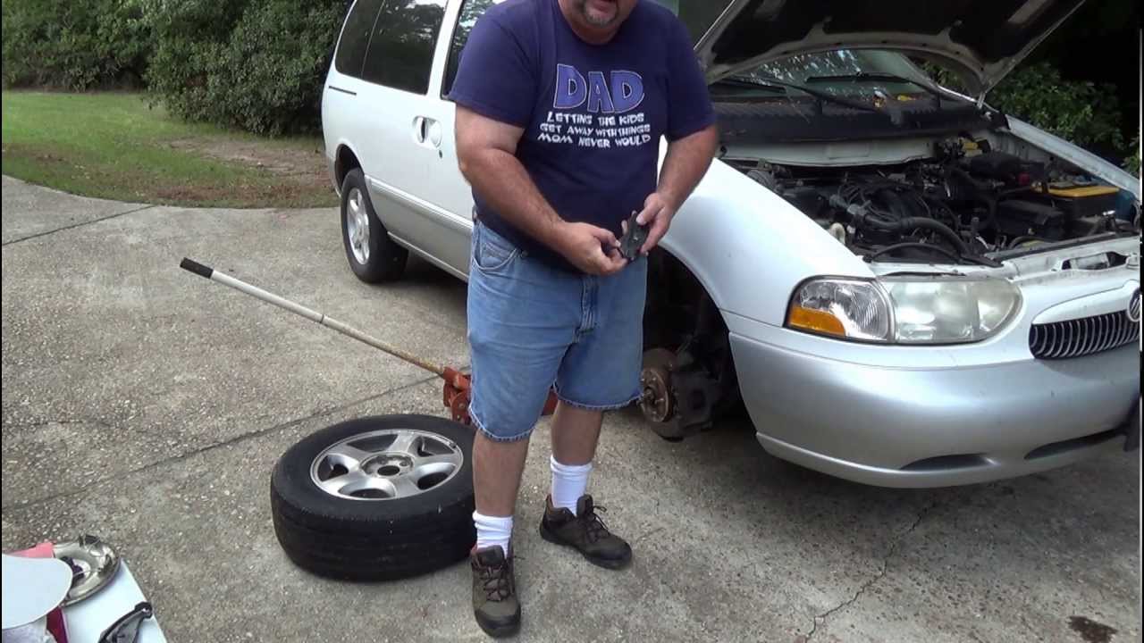 How To: Install Front Brake Pads and Calipers (Mercury Villager / Nissan Quest)