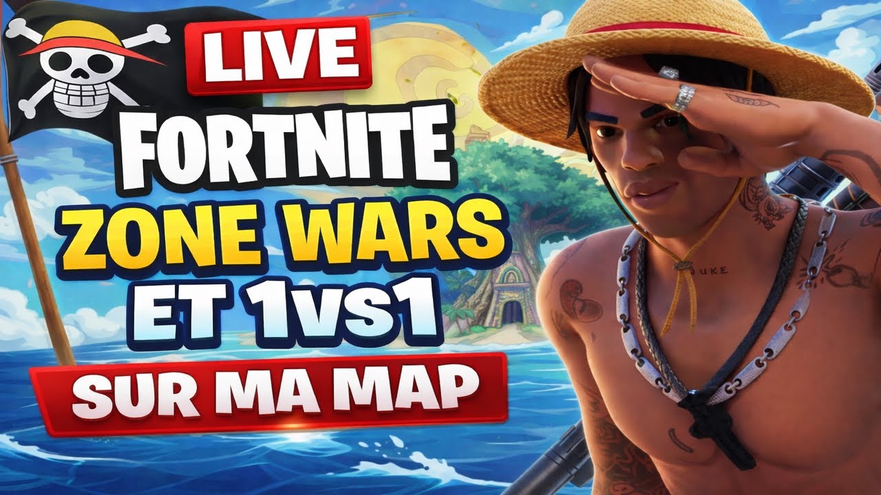 🔴  LIVE RELOAD ET ZONE WARS , VENEZ 1V1 SUR FORTNITE ! ( SHORT )