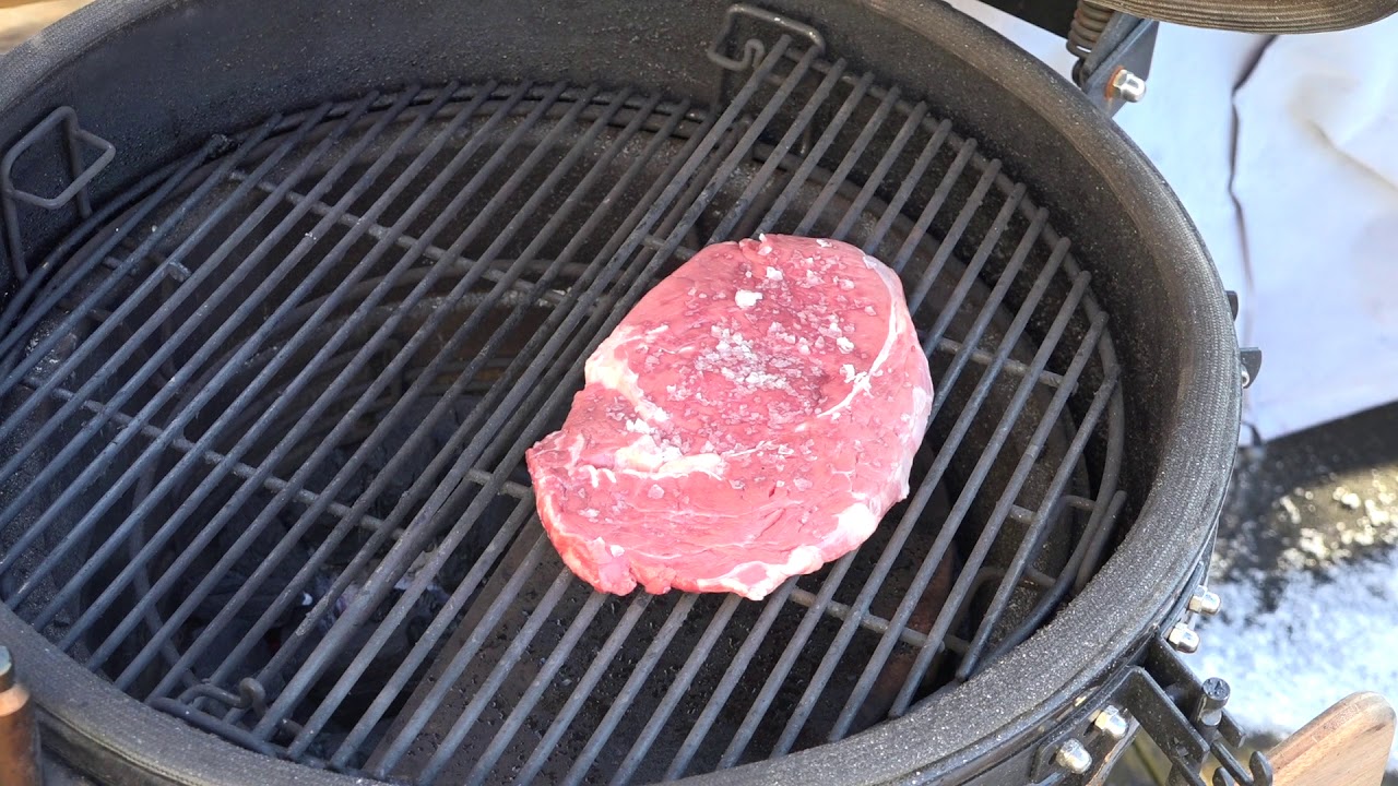 Reversed Sear på Kamado SUMO