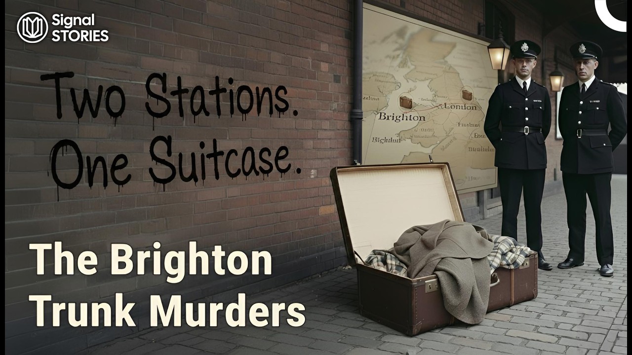 The Brighton Trunk Case! A Mystery That Shook Britain I Murder Maps S01 E01