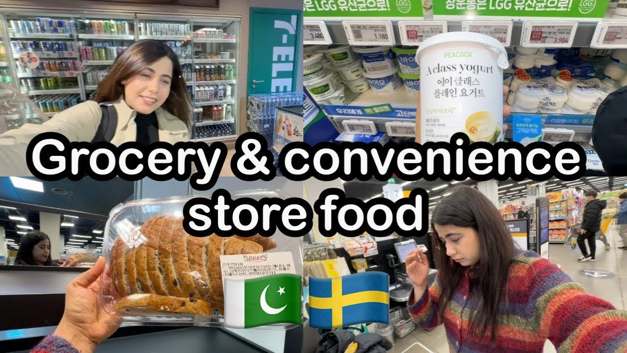 🇵🇰🇰🇷ПРОДУКТЫ В КОРЕЕ | ПРОДУКТЫ В МАГАЗИНАХ ШВЕЦИИ 🇸🇪
