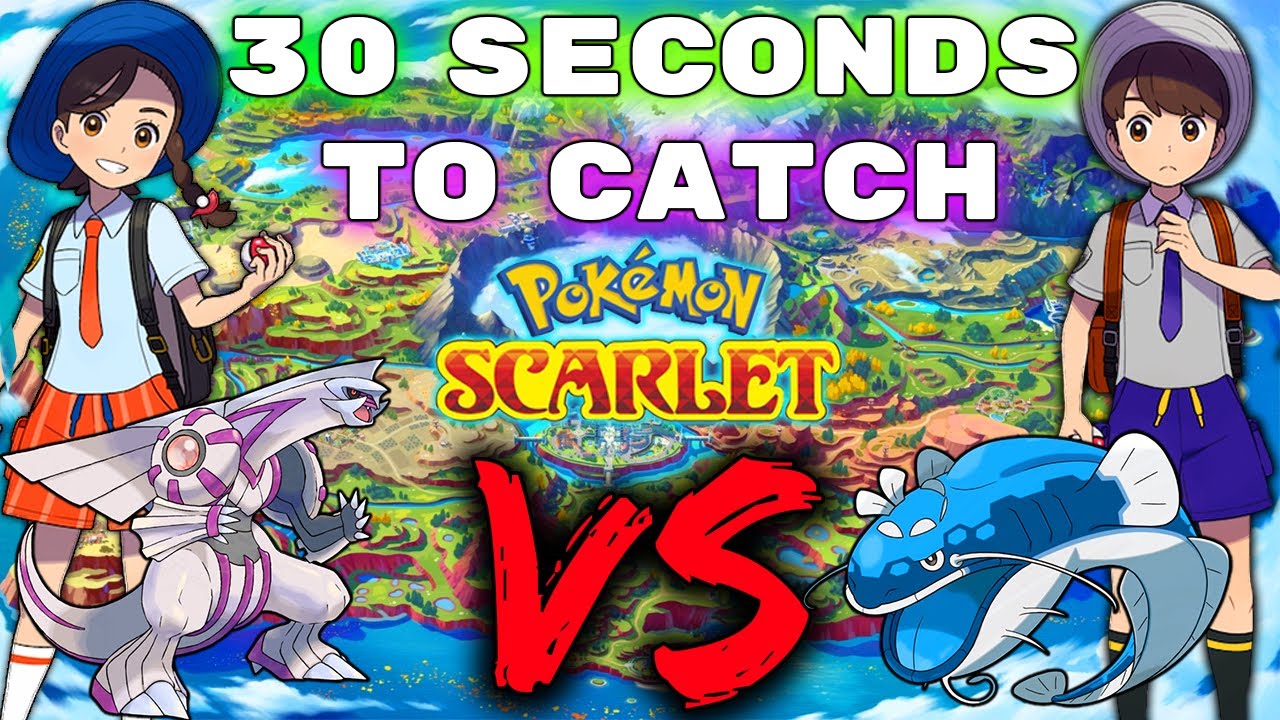 We Have 30 Seconds to Catch Each Pokemon... Then we FIGHT!