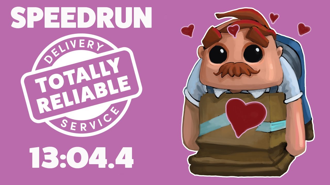 Totally Reliable Delivery Service Speedrun 13:04.42 (25 Deliveries Solo)