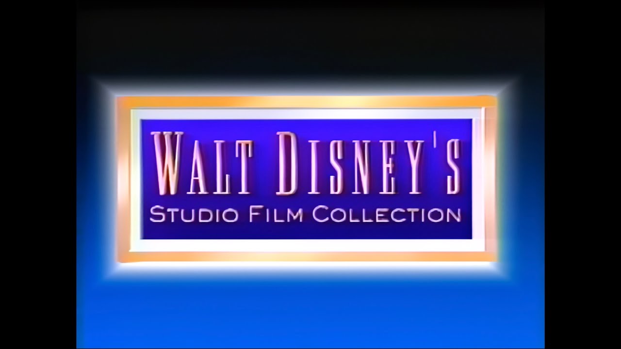 Disney Studio Film Collection 1991 VHS AI Upscale to HD 60p