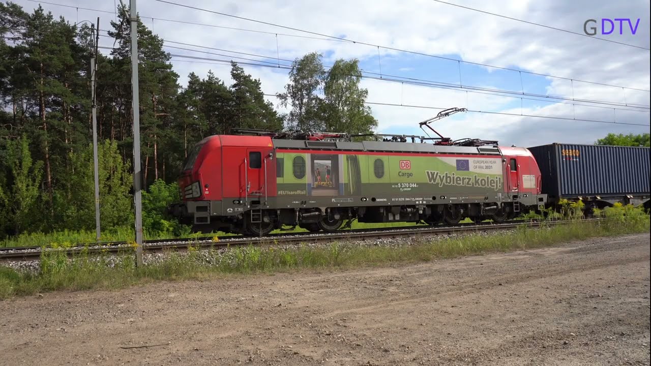 Train X4EA 5 370 044 HERBY 19.08.2025 4K PL