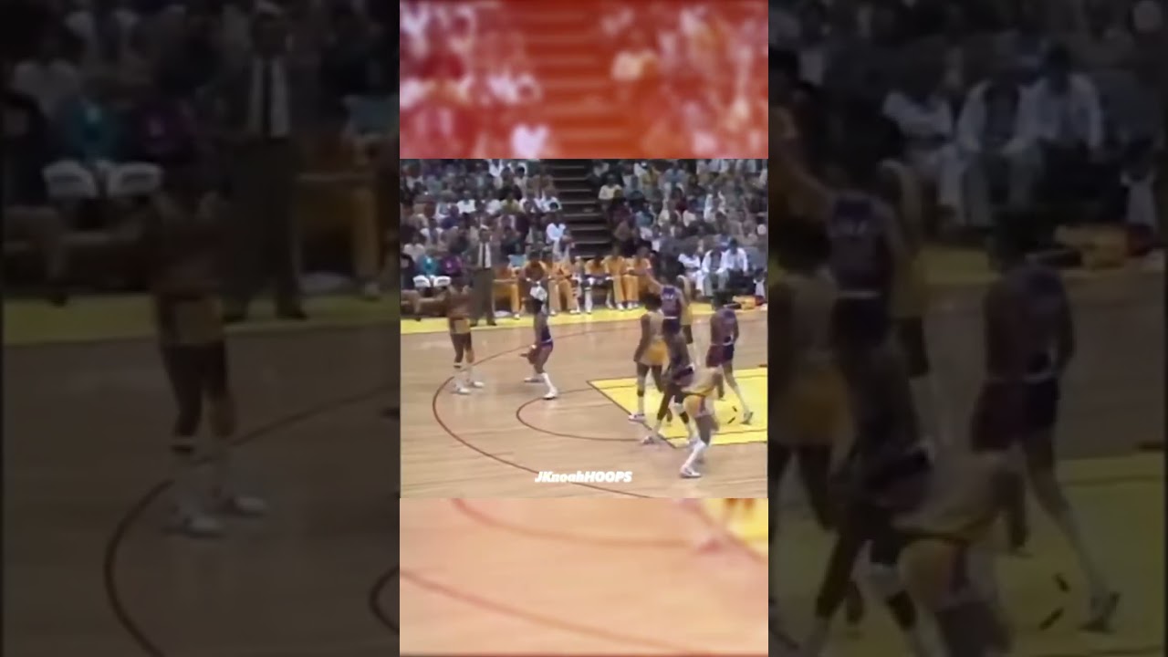 Magic Johnson's Most Insane Passes A True Showtime Masterclass 🏀🎬#MagicJohnson #Showtime Lakers