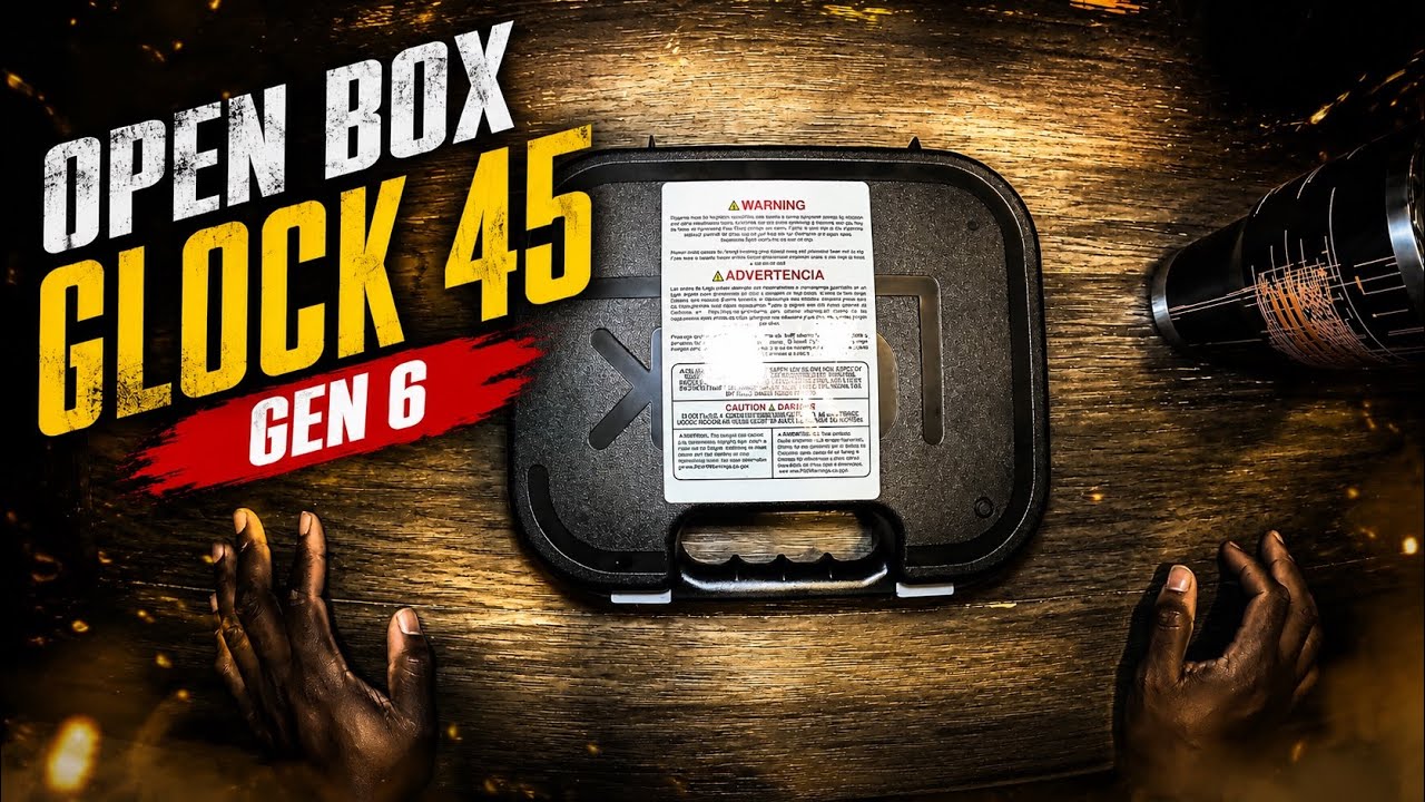 РАСПАКОВКА! Glock 45 Gen 6