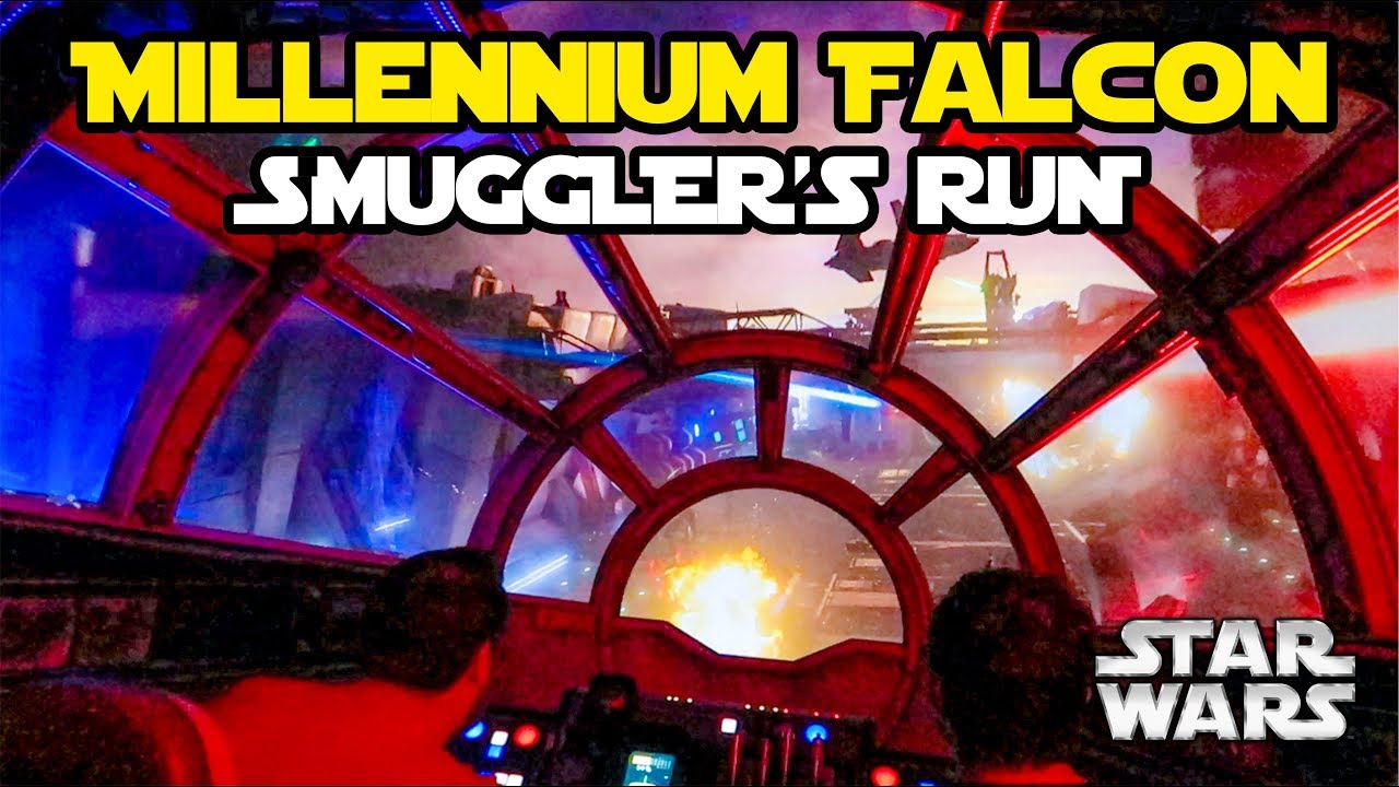 Star Wars Millennium Falcon Smuggler's Run FULL ON RIDE POV Galaxy's Edge
