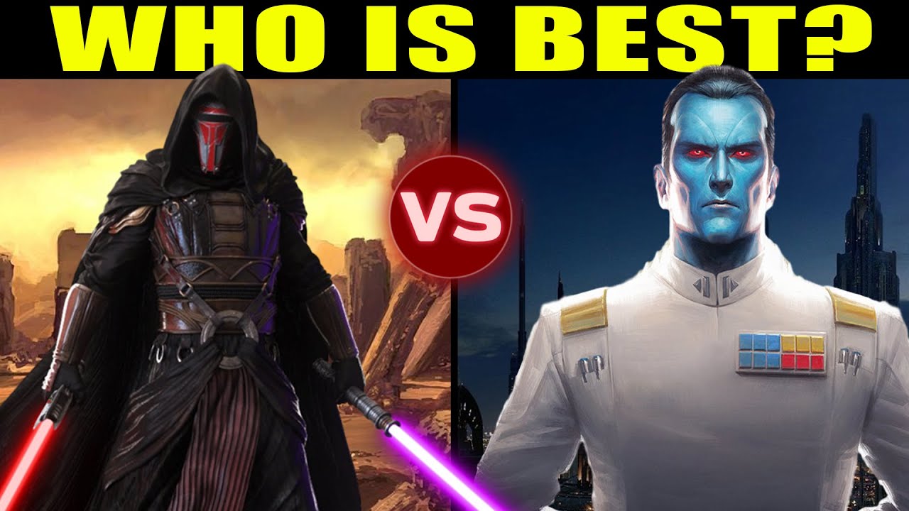 DARTH REVAN vs THRAWN -- Battle of the Greatest Military Commanders