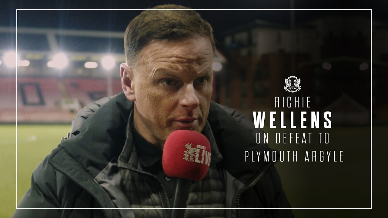 Richie Wellens assesses Plymouth Argyle defeat