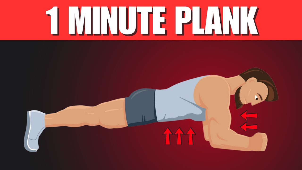 Das passiert, wenn Sie jeden Tag 1 Minute Planks machen!