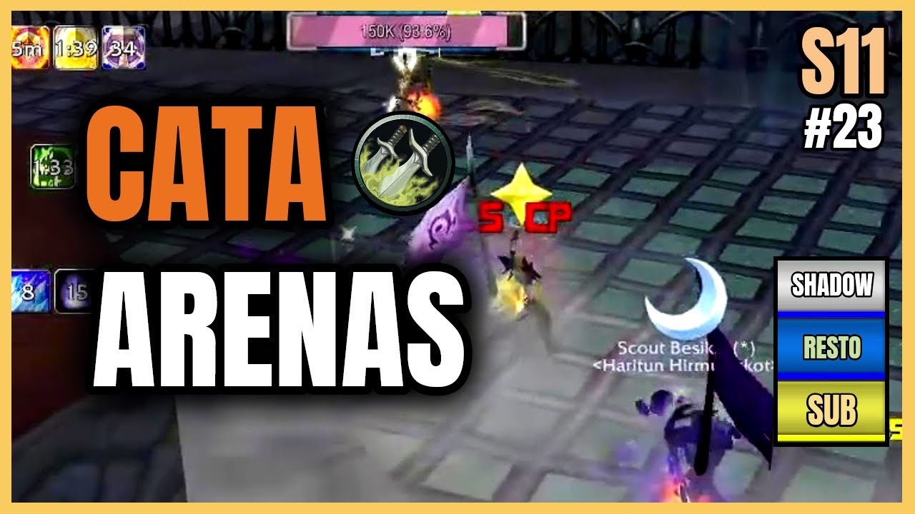 Big Tunneling😎| Rogue Shadow Priest Resto Sham 3v3 | Season 11 Arenas[23] | Cataclysm Classic