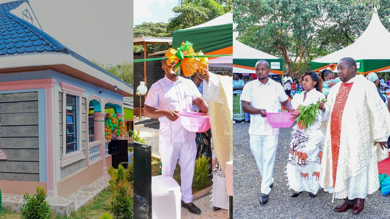 MARY & MORRIS HOUSE BLESSINGS AT KASIKEU MAKUENI COUNTY
