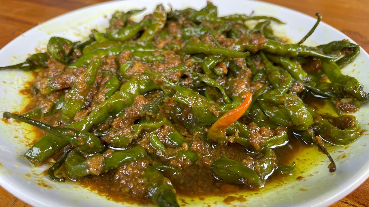 GAK PERNAH BOSEN MASAK INI /BESENGEK CABE IJO