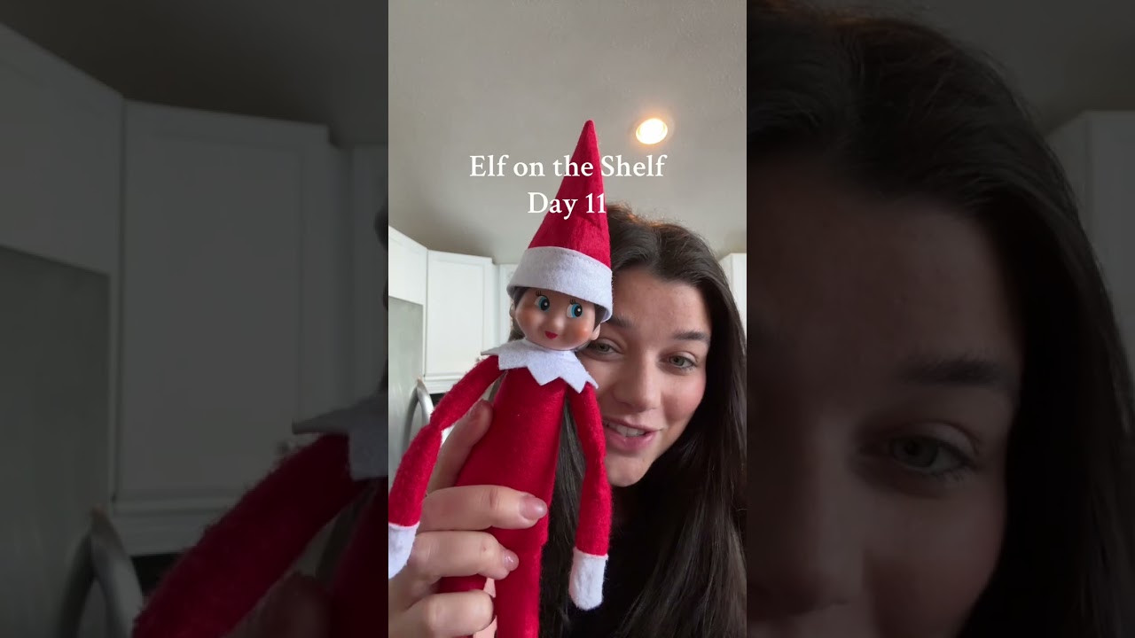 Elf on the shelf is angry today 😡 