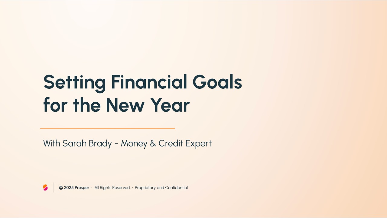 Setting Financial Goals for the New Year
