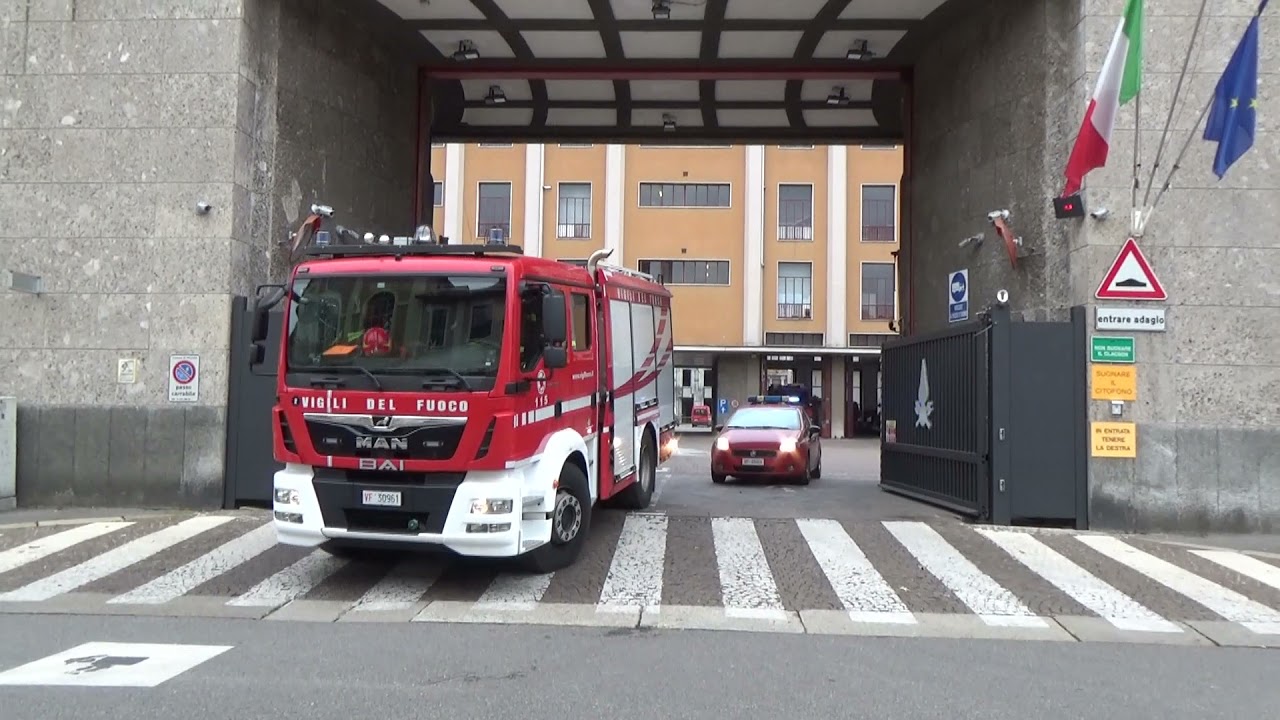 [NEW] X2 Partenza APS MAN II SERIE Vigili del fuoco Milano in emergenza