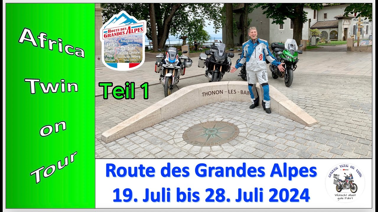 Motorrad Reise Tour RDGA Teil 1 / Africa Twin