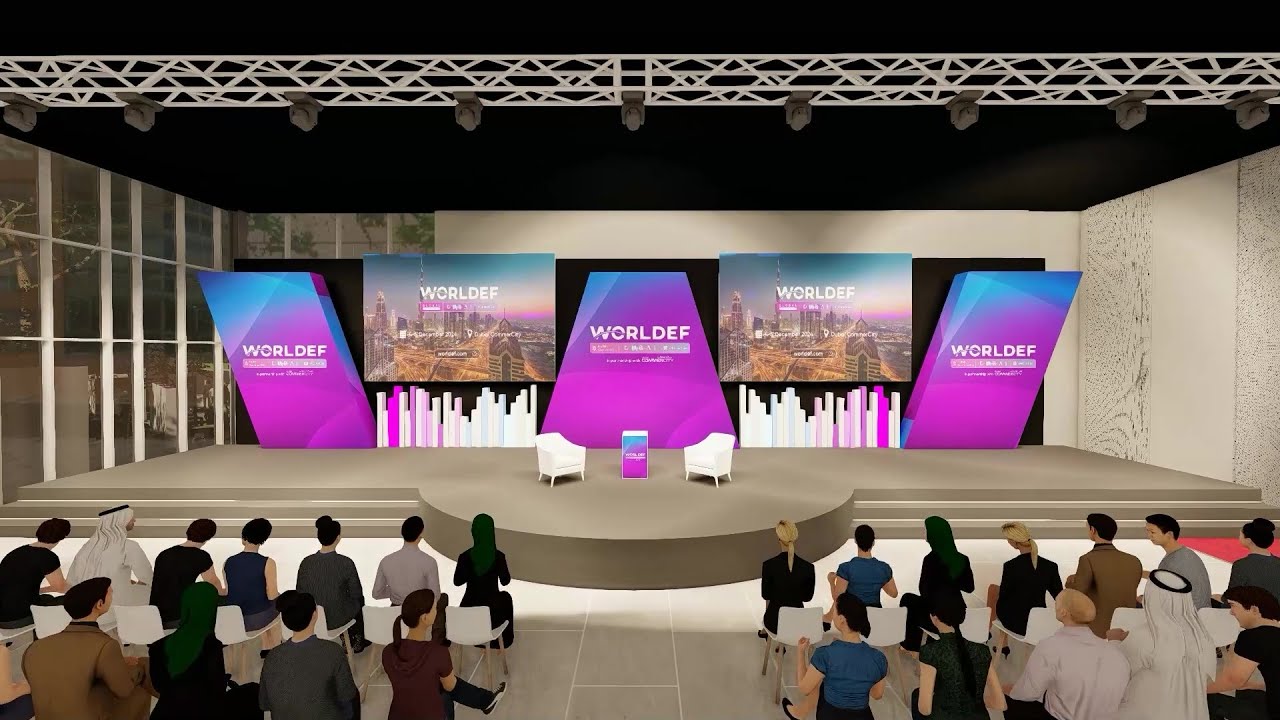 WORLDEF DUBAI 2026 Event Areas (3D Animation) | 