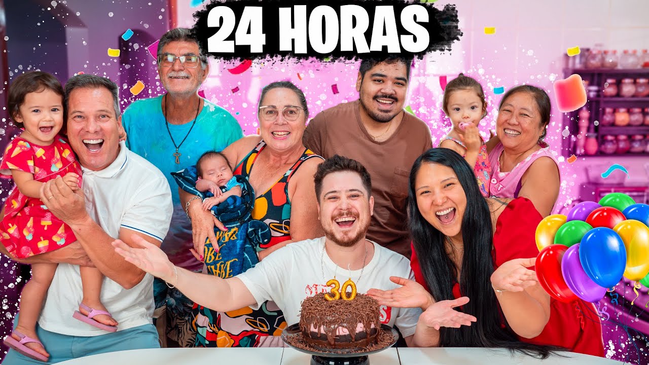 24 HORAS COMEMORANDO O ANIVERSÁRIO DO CHERU | Blog das irmãs