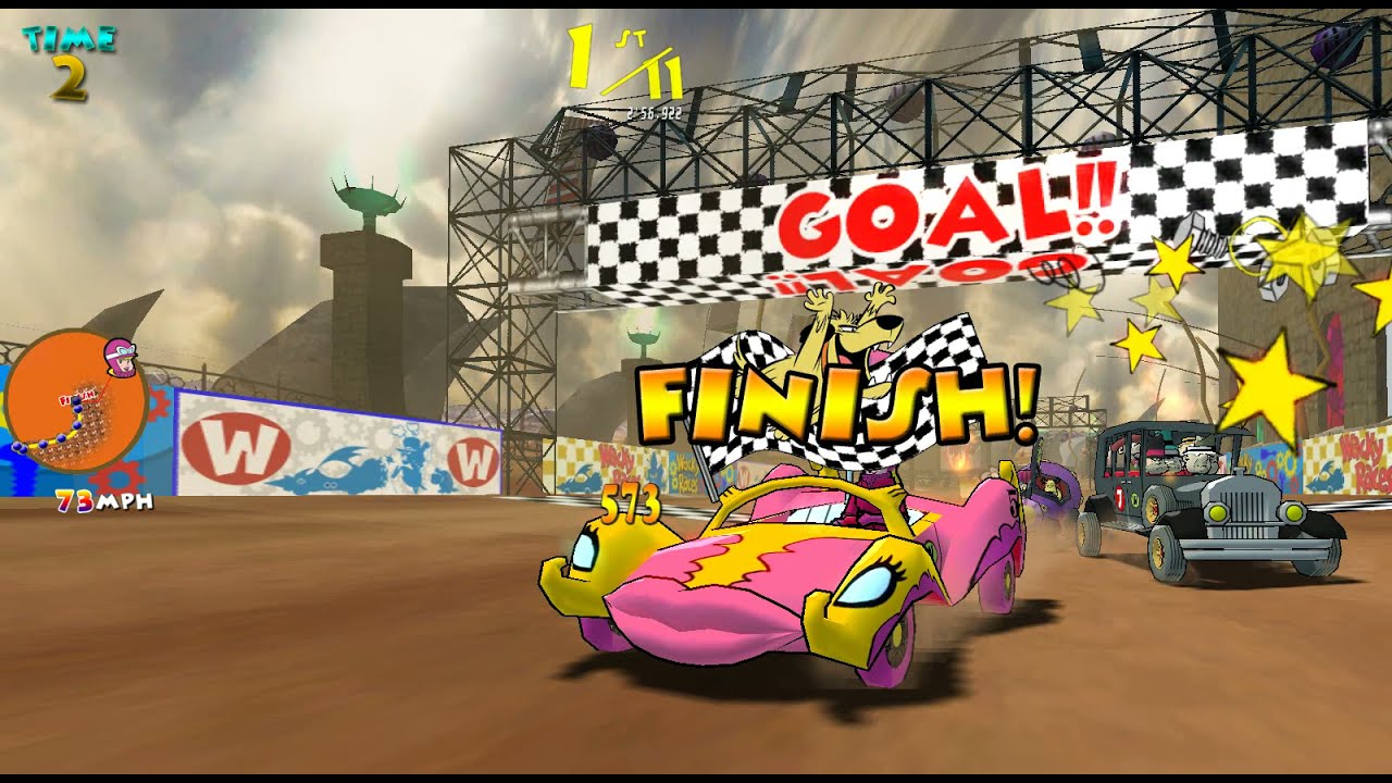 Wacky Races Wacky Cup Compact Pussycat 1 ST (TeknoParrot)