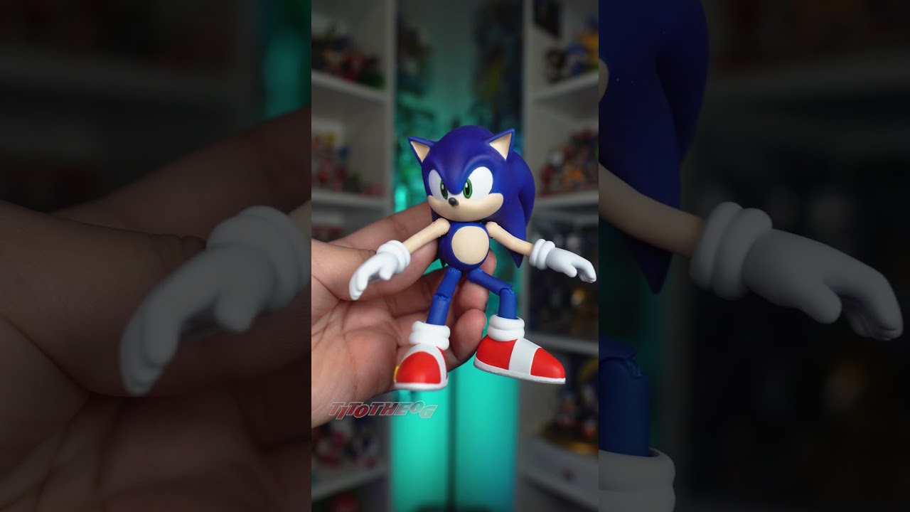 Posing My Custom 3D Printed Sonic Adventure Figure!  