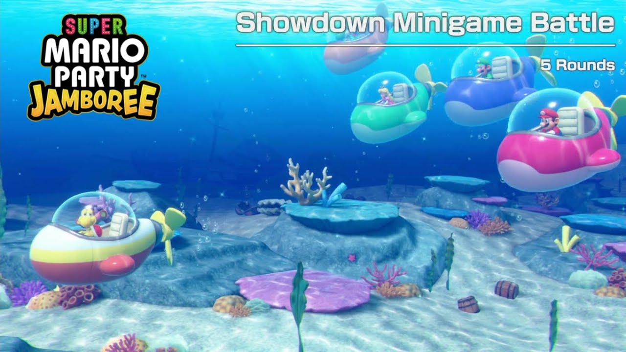 Super Mario Party Jamboree: Showdown Minigame Battle
