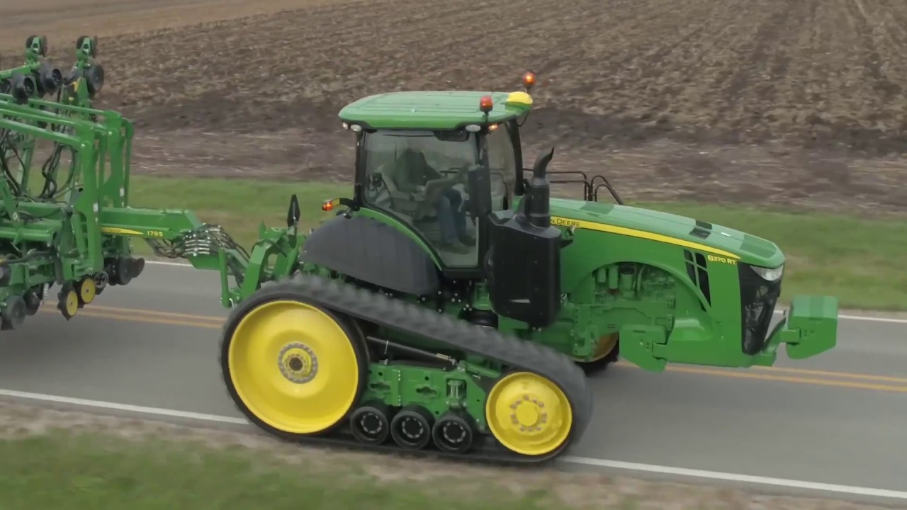 The NEW John Deere 8RT Tractors